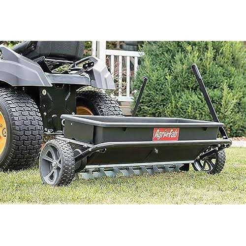 100lb Poly Drop Spreader/Spike Aerator