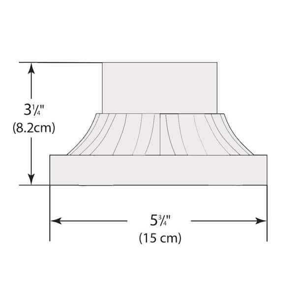 Trans Globe Outdoor Pier Mount Base