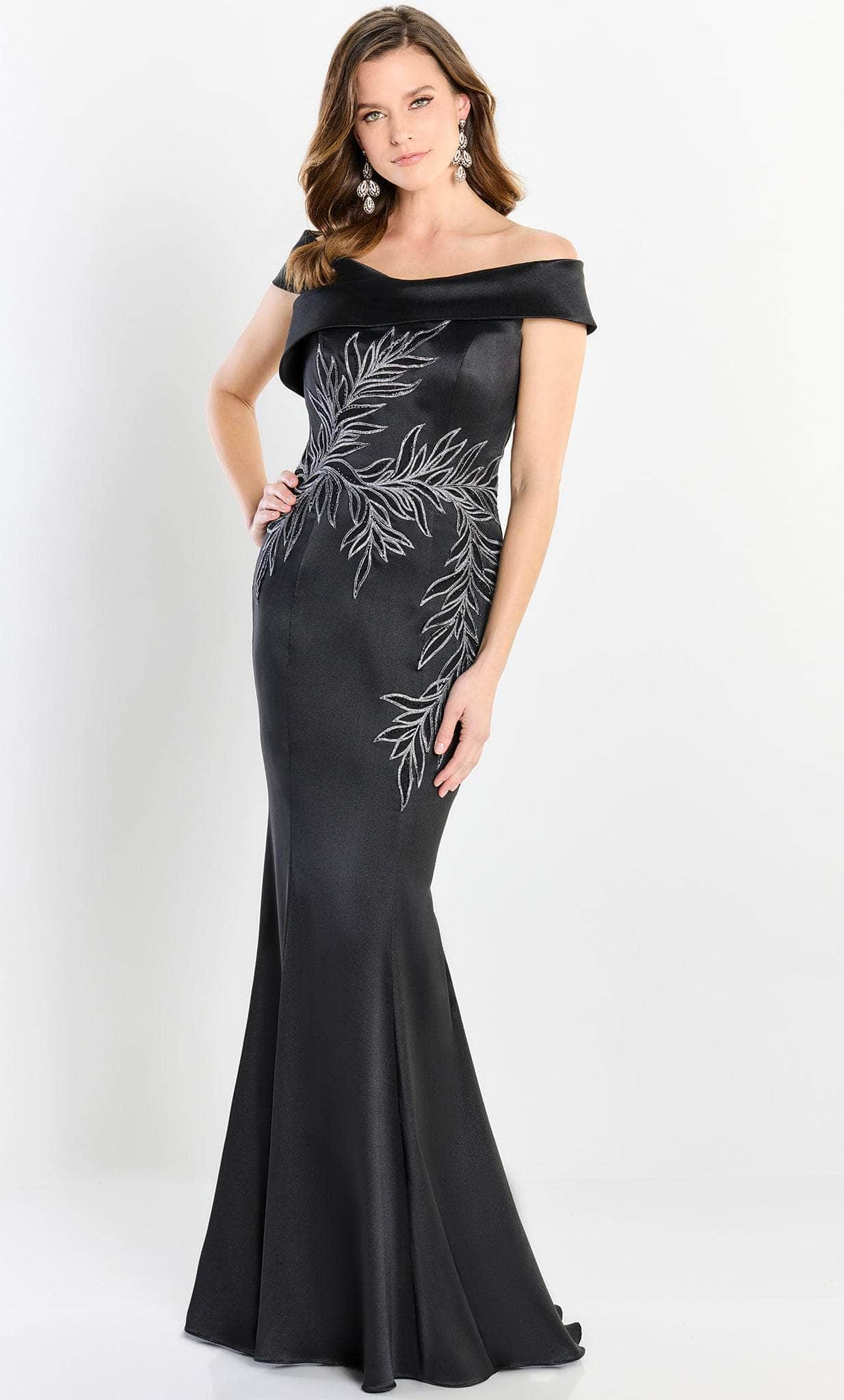 Silk-Made Off Shoulder Formal Gown