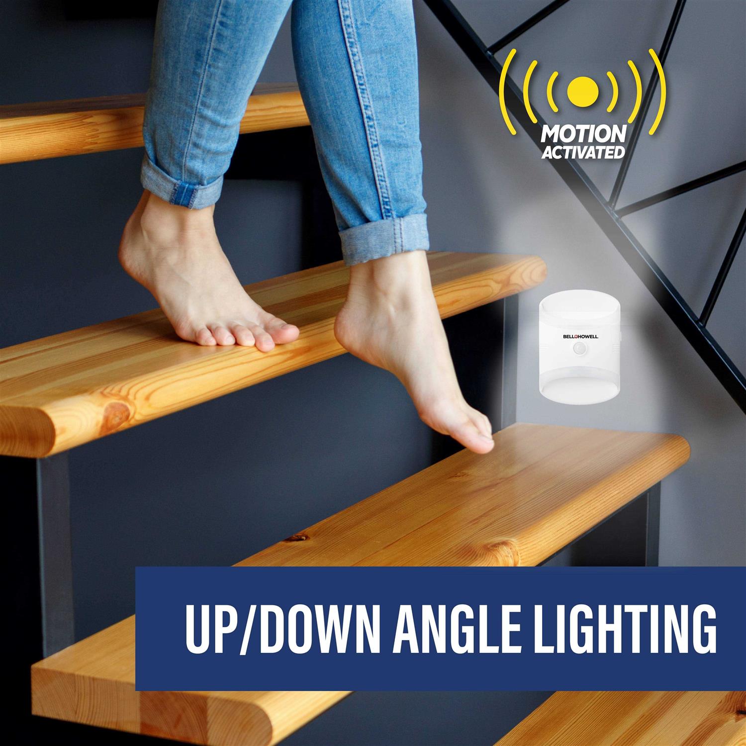 Bell and Howell Bionic Night Light LED Motion Sensor Light