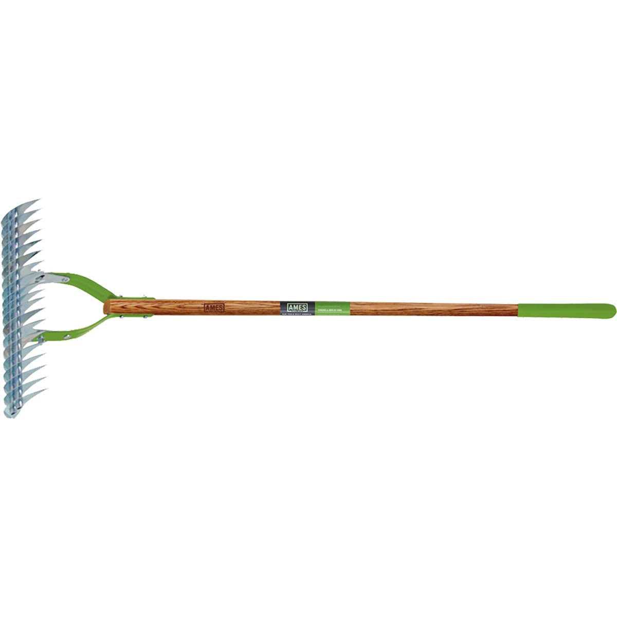 Ames 15 in. Adjustable Thatch Rake 2915100