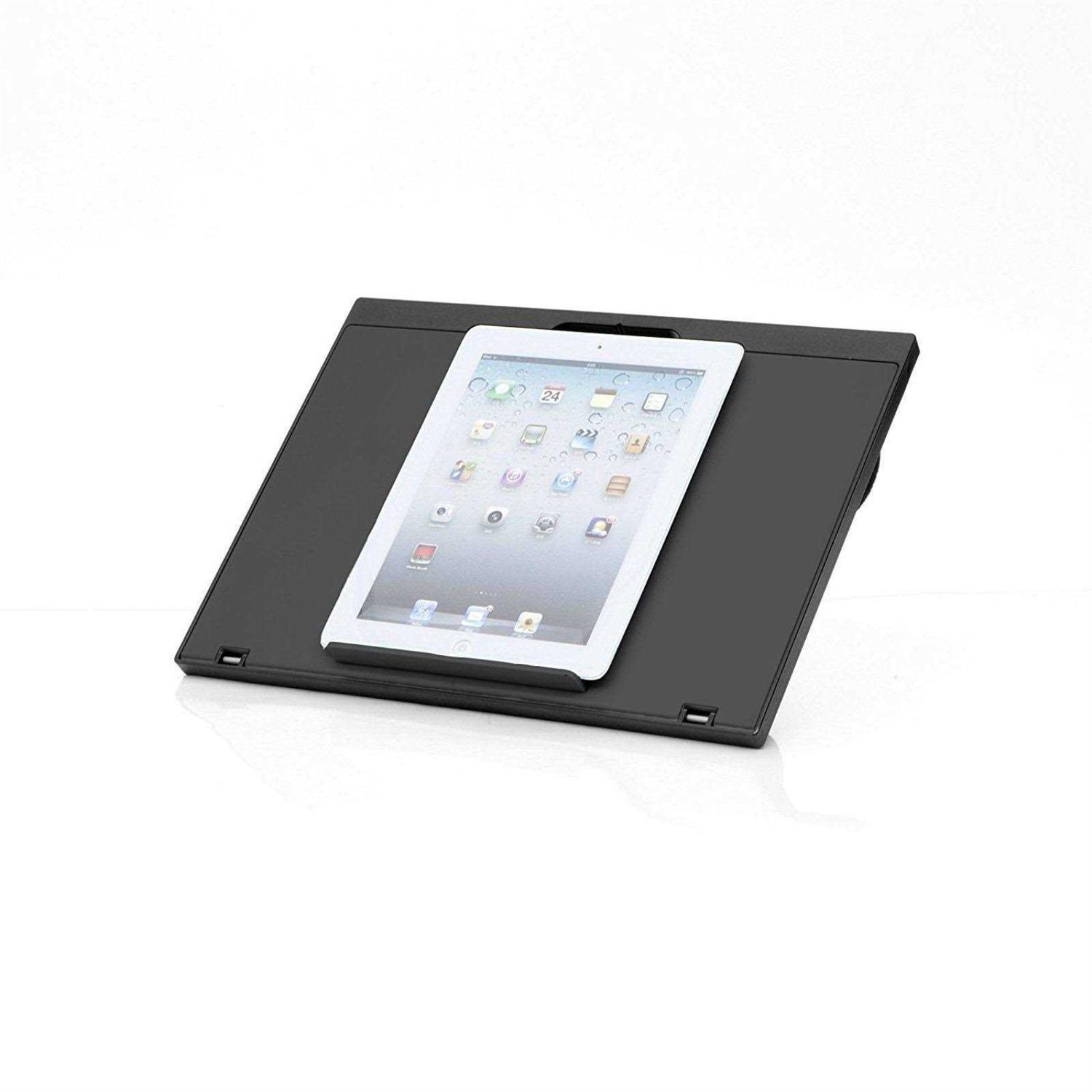 Mind Reader Adjustable 8 Position Lap Top Desk with Cushions