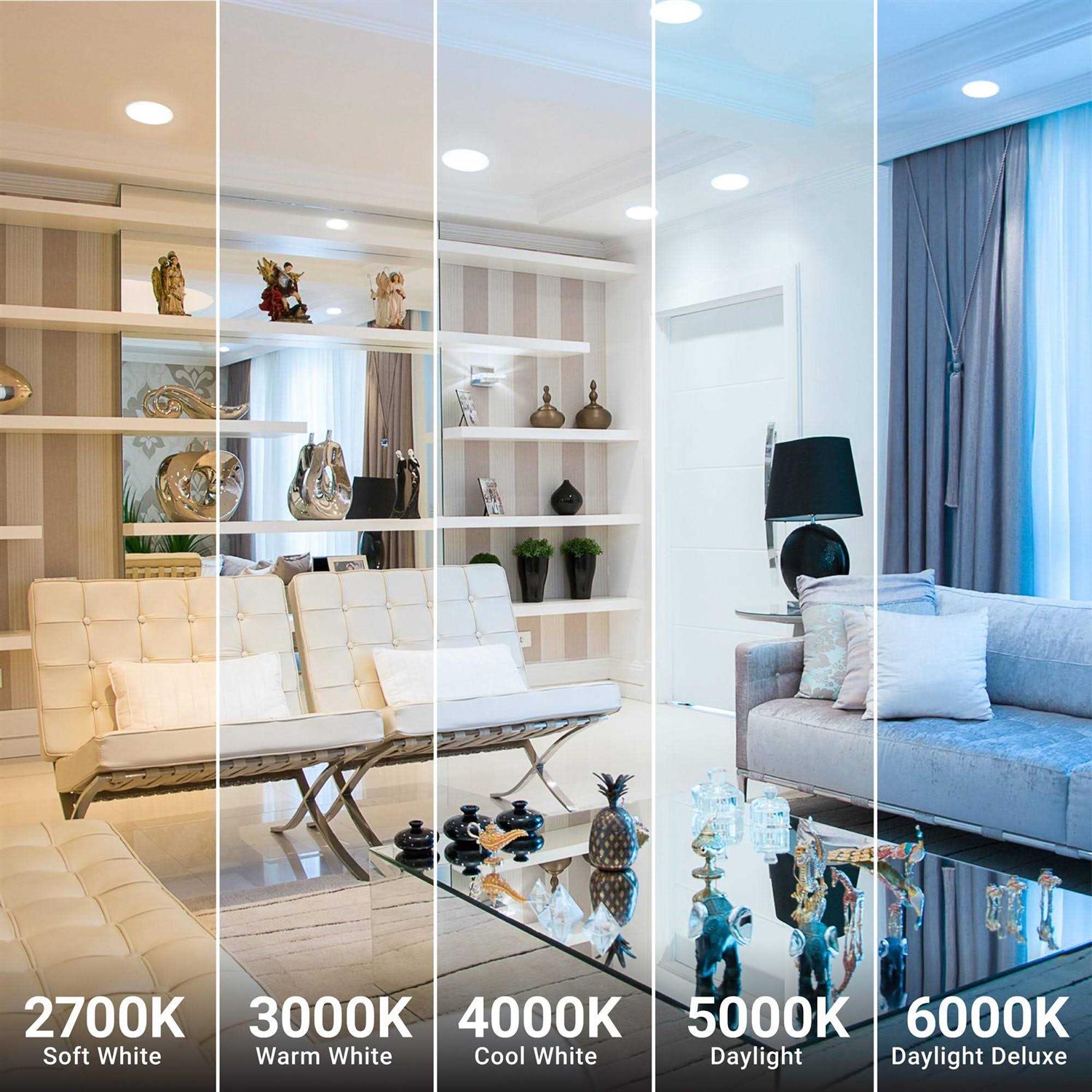 Sunco Lighting 5 inch / 6 inch Flush Mount Disk LED Downlight