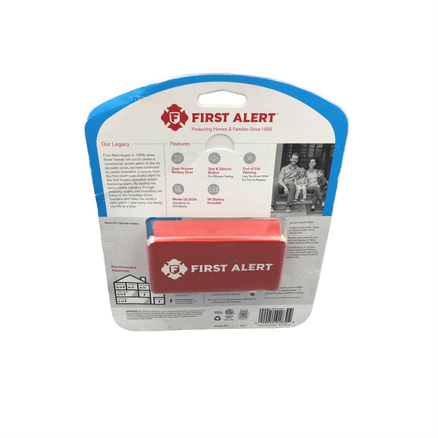 First Alert Carbon Monoxide Alarm