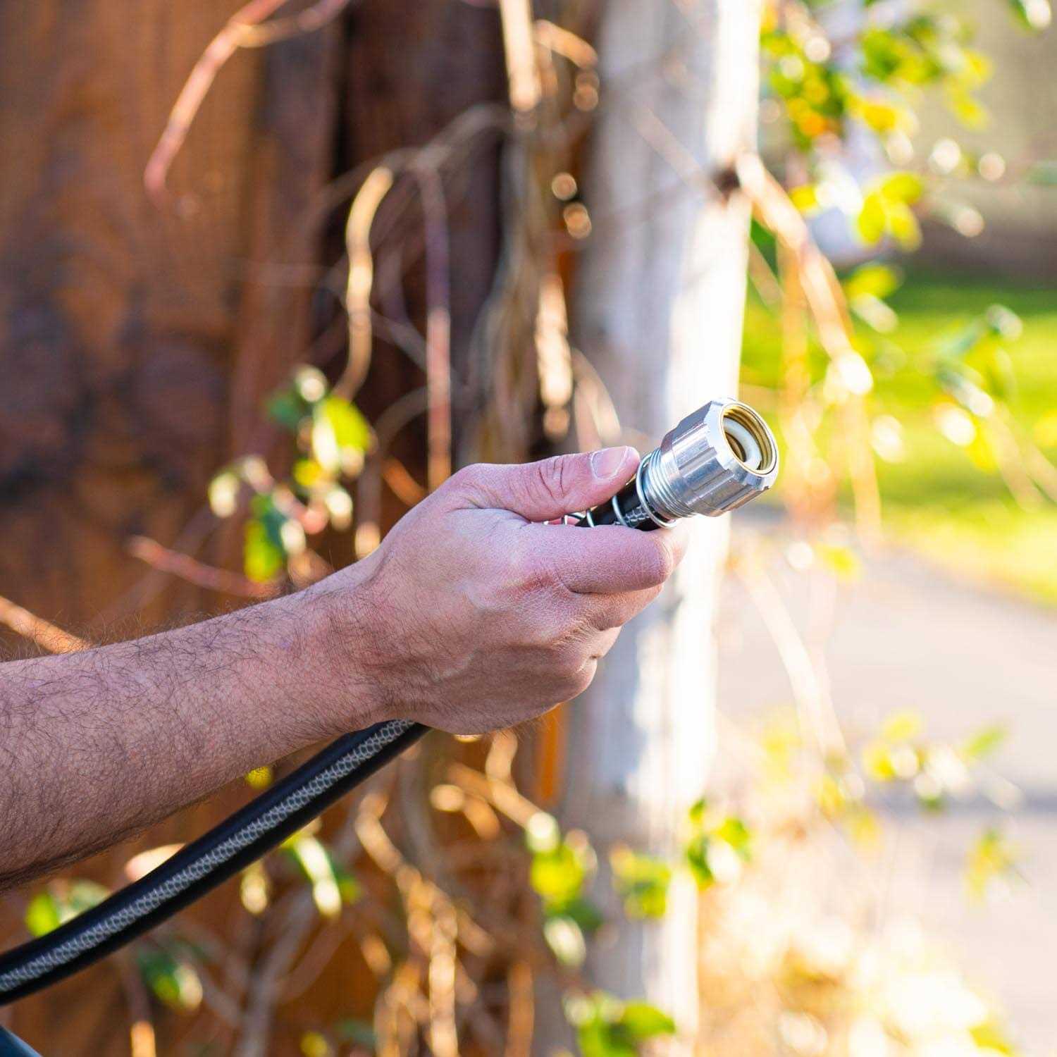 Teknor Apex 5/8-in x Kink Free Vinyl Gray Coiled Hose