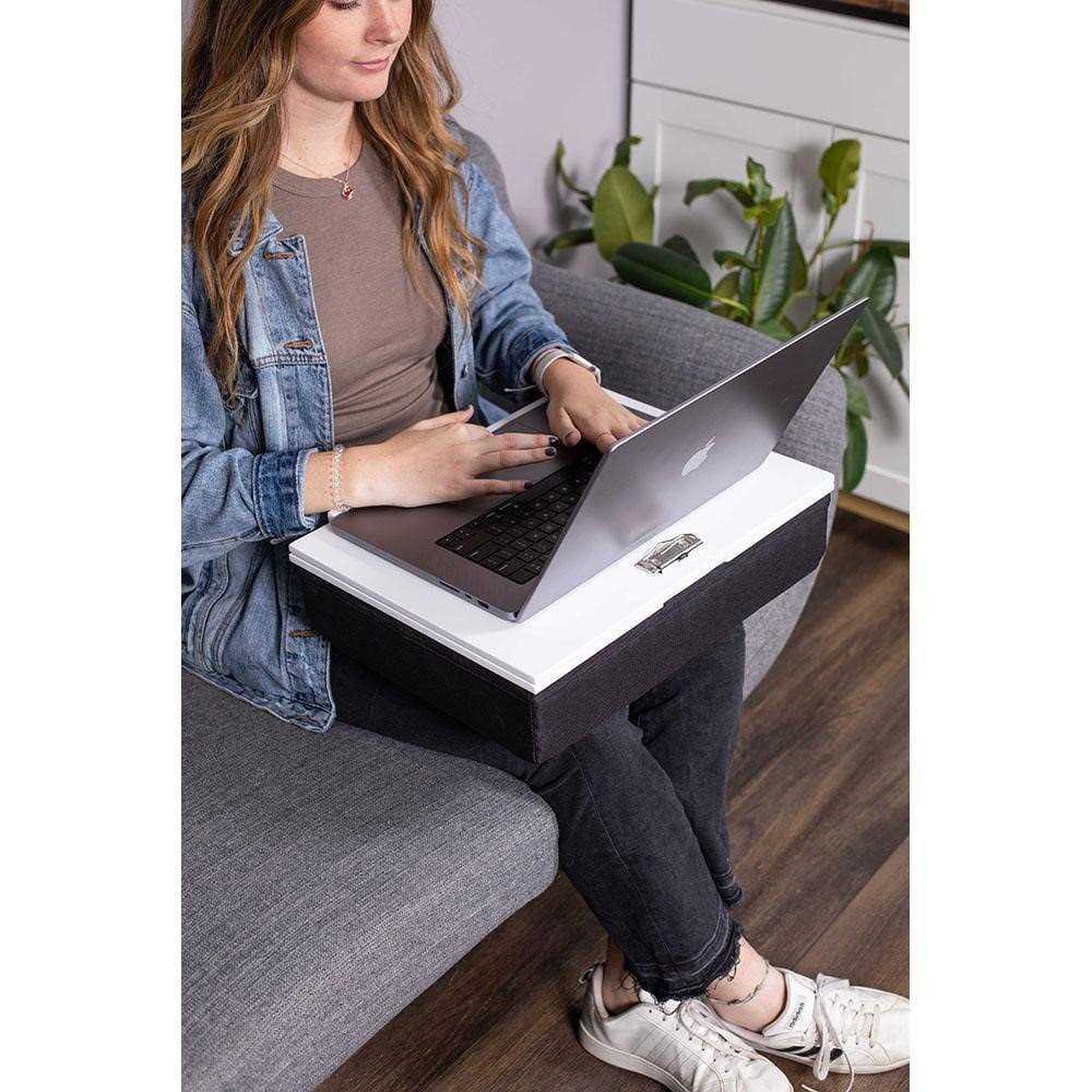 BIRDROCK HOME Lap Desk with Storage and Cushion