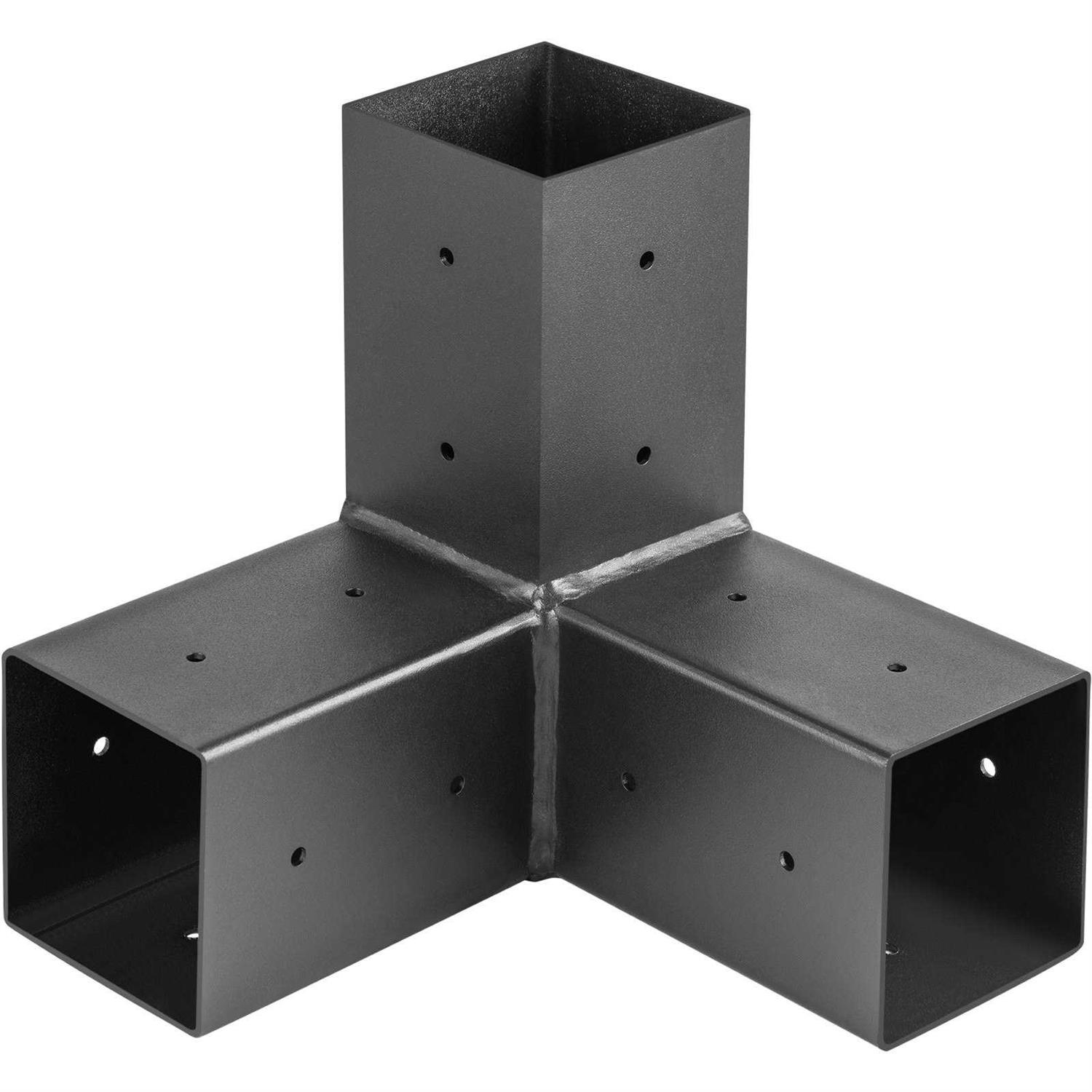 VEVOR Woodwork Pergola Kit Elevated Wood Stand Kit with Steel Brackets Modular