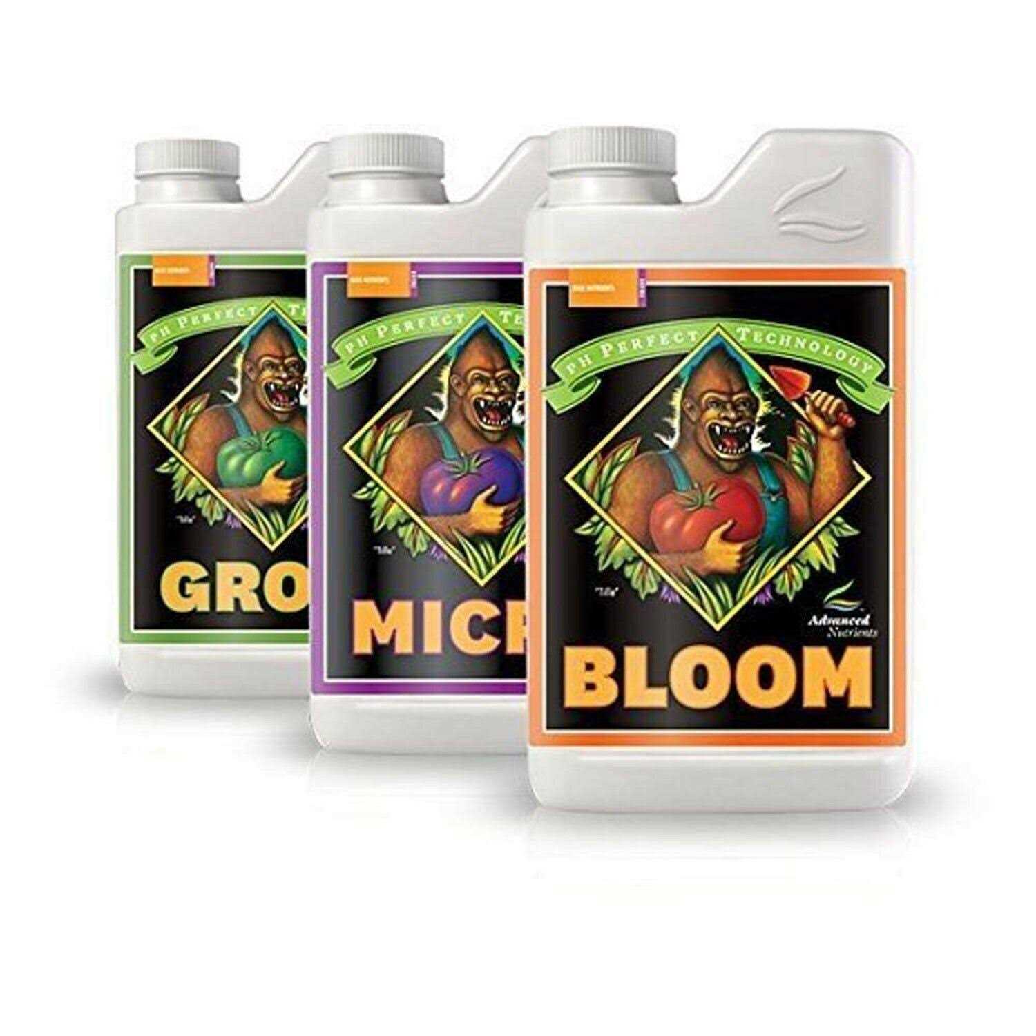 Advanced Nutrients Bloom Micro Grow Pack of 3 1 L each