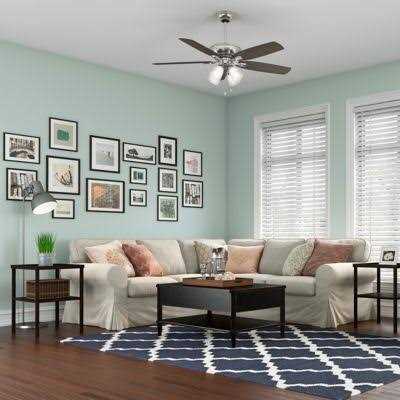 52 Hunter Amberlin Ceiling Fan with LED Light Kit