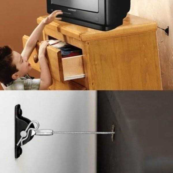 Hangman All-Steel Anti-Tip Kit for Furniture