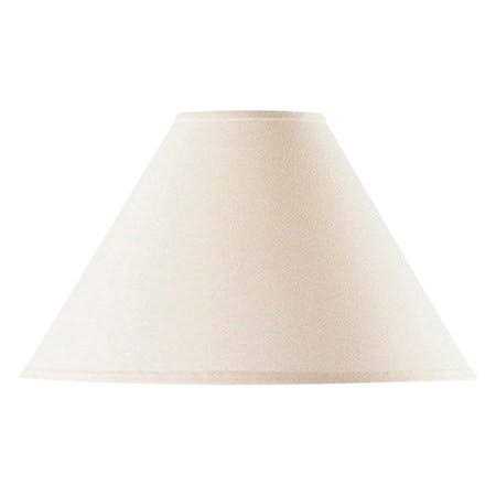Cal Lighting Vertical Basic Coolie Linen Hardback Shade