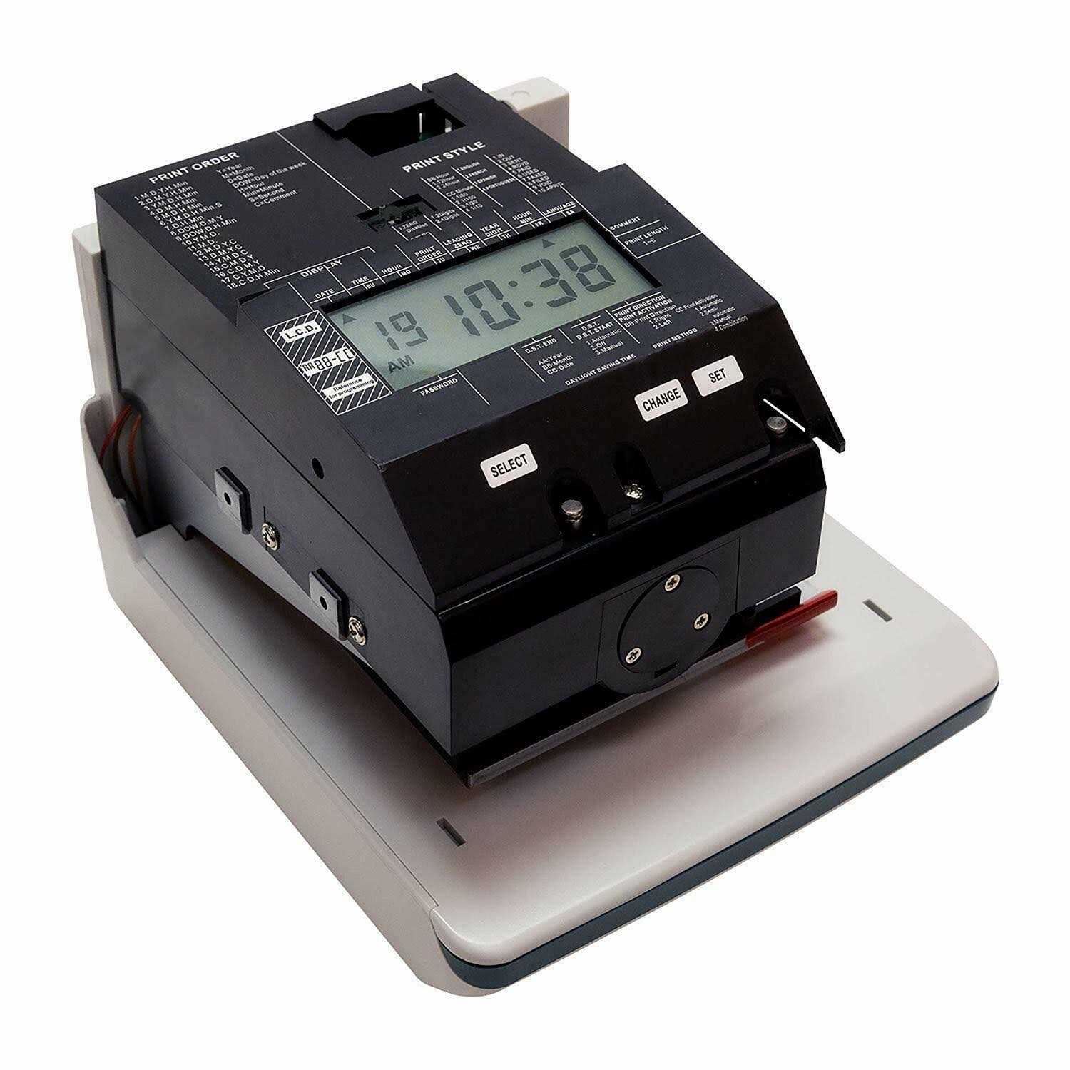 uPunch Digital Time Clock And Date Stamp CR1000