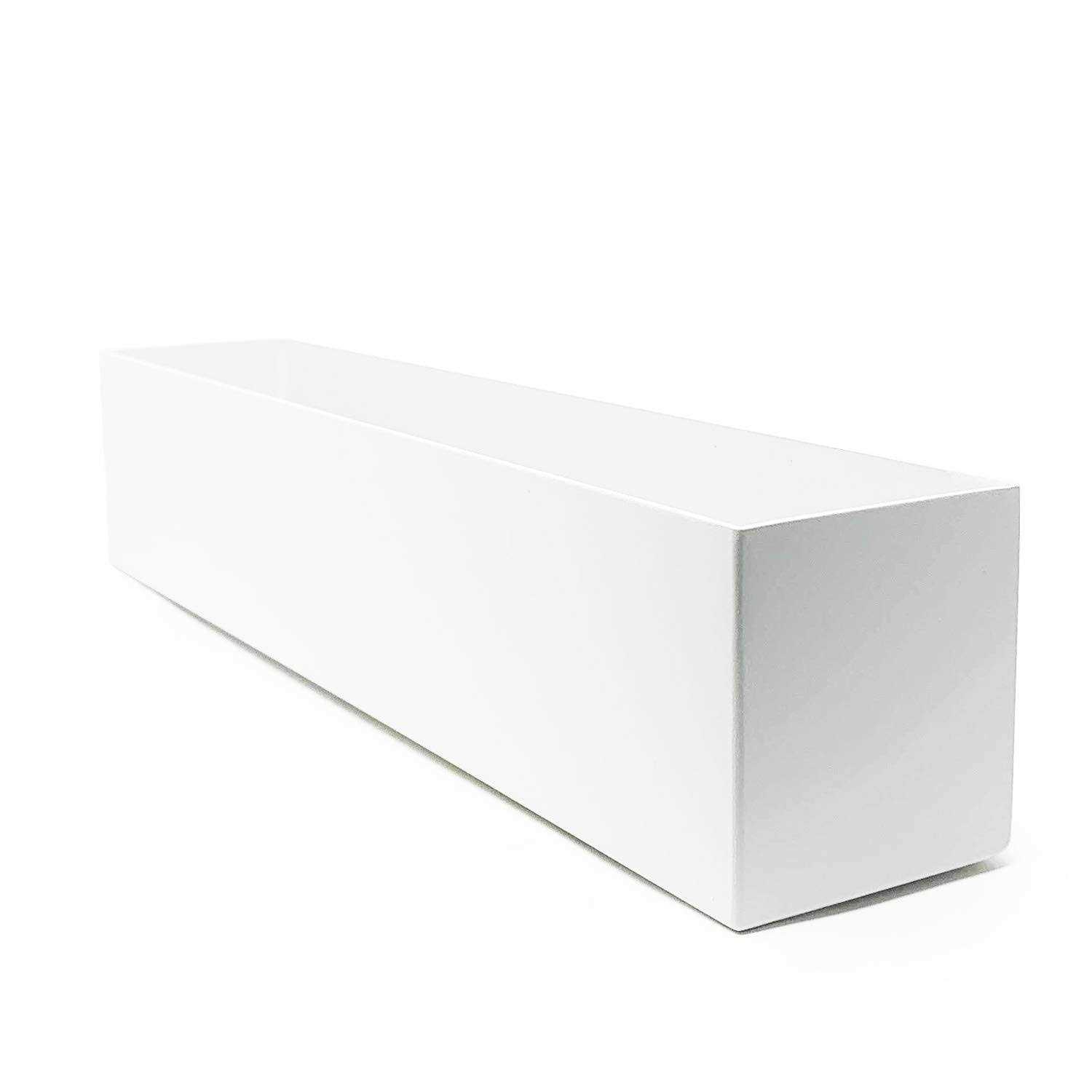 Buhbo Modern Steel Trough Rectangle Planter
