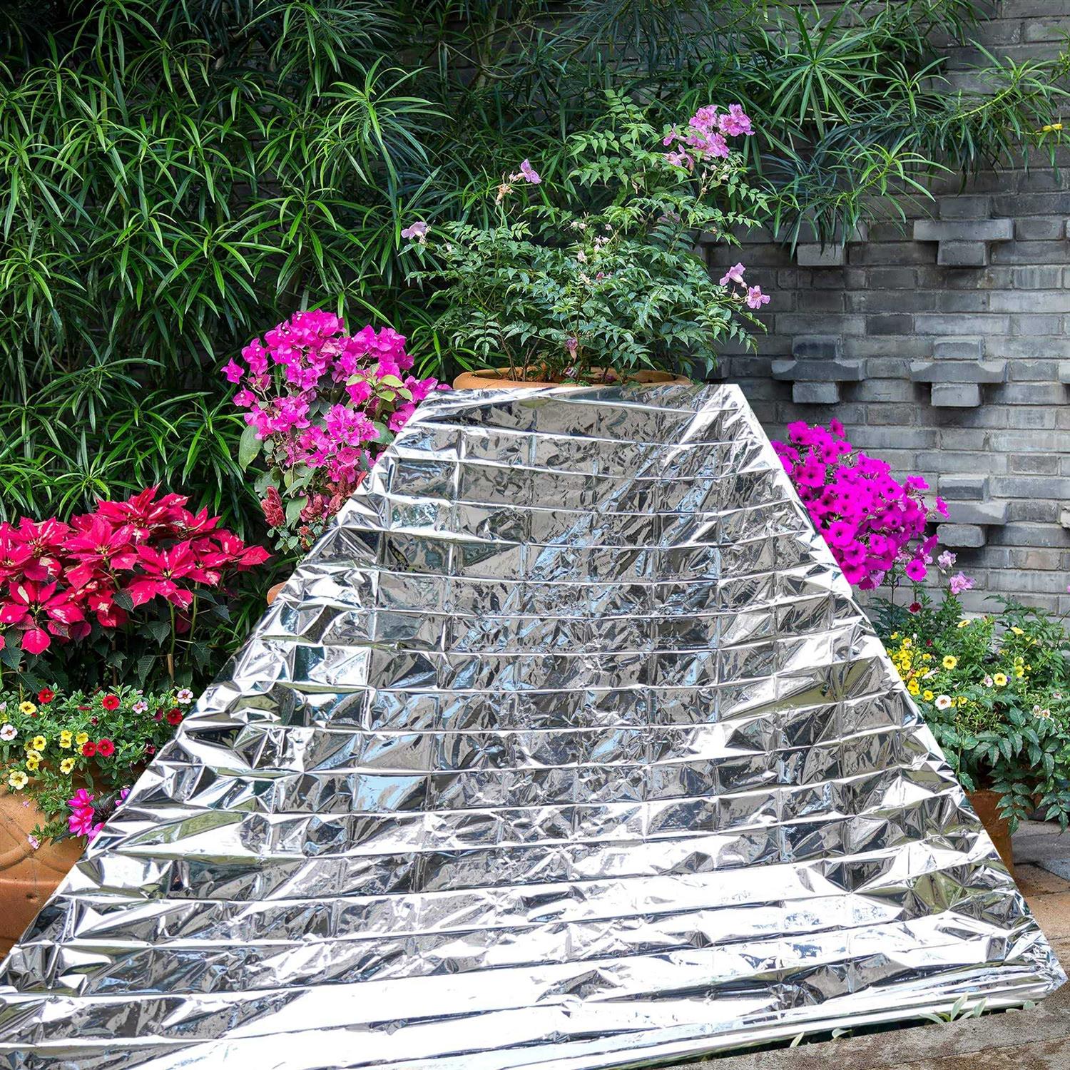 Plant Growth Mylar Films High Reflective Mylar Film Garden Greenhouse Covering Foil Sheets for First Aid Blanket Growth Room Camping Simple Tent