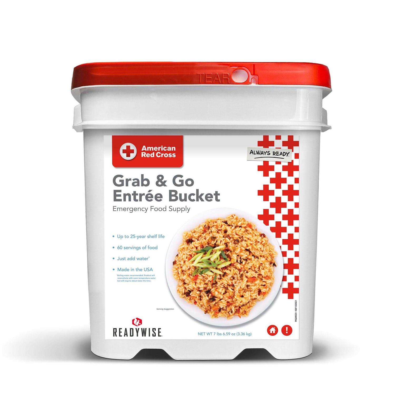 Readywise American Red Cross 60 Serving Emergency Meal Food Supply