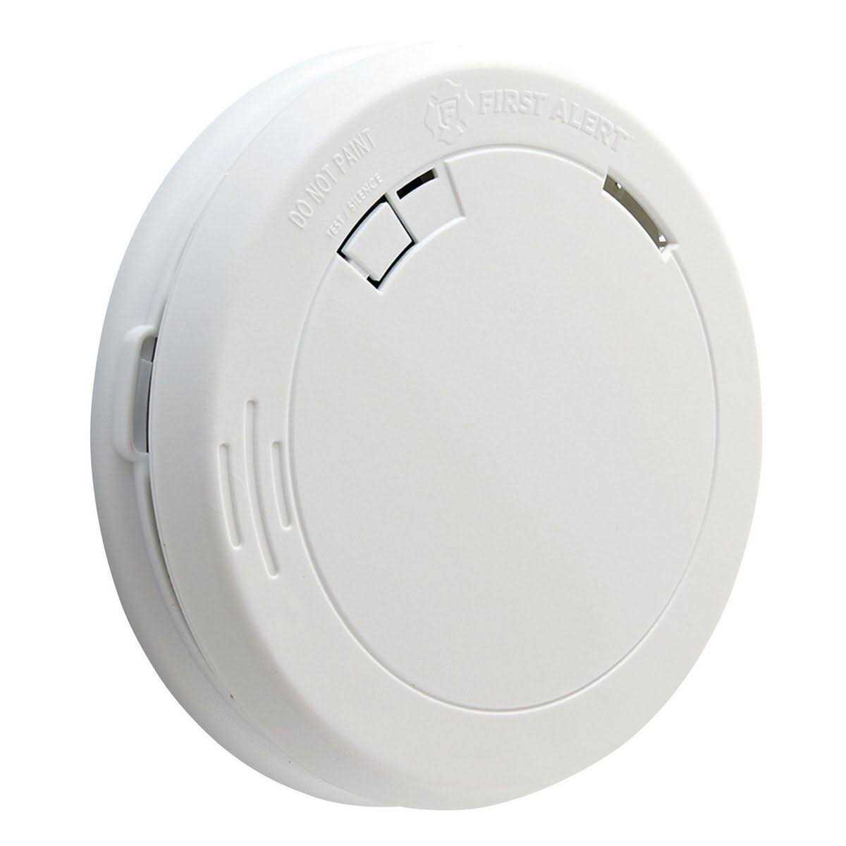 First Alert Slim Photoelectric Smoke Alarm with 10-Year Battery
