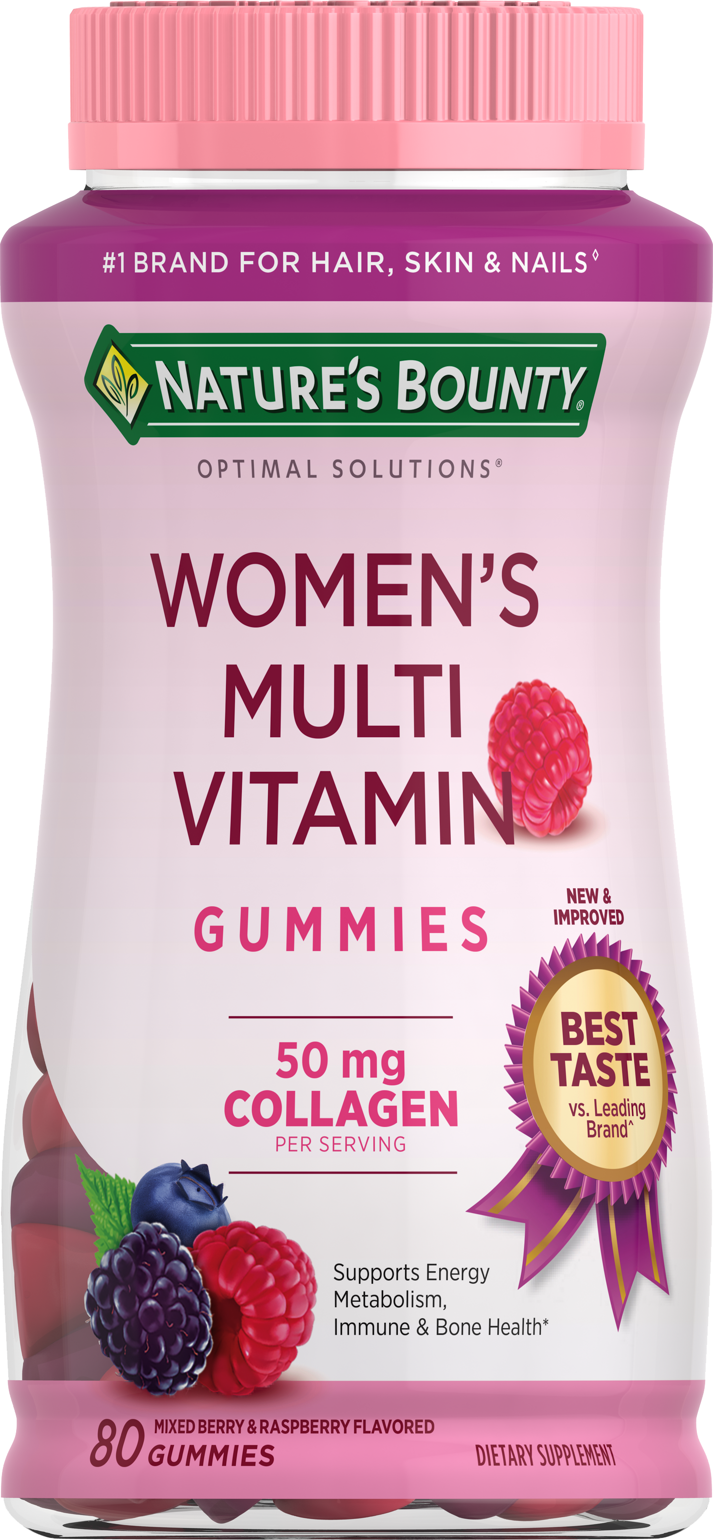 Nature's Bounty Women’s Multivitamin Gummies, 80 Gummies