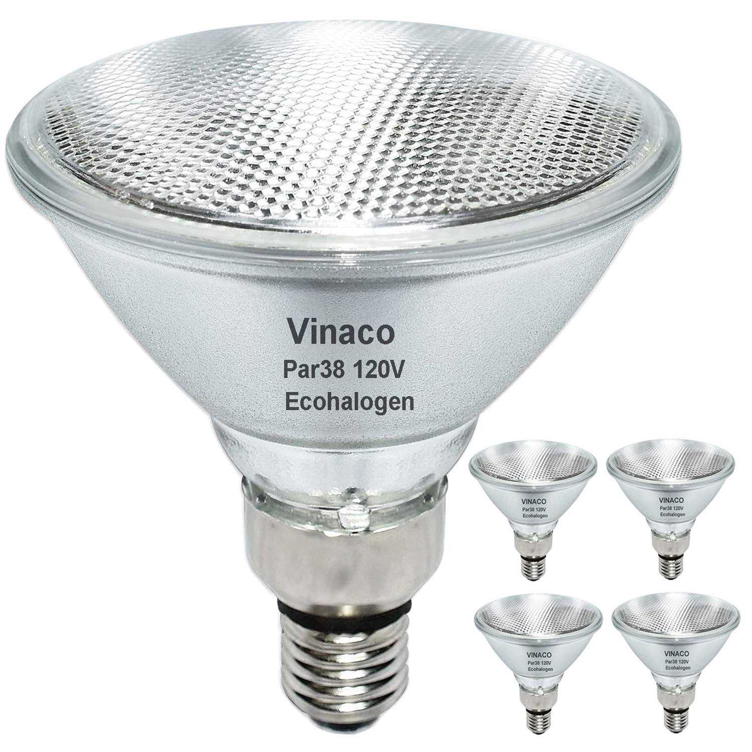 Vinaco Par38 Flood Light Par38 Halogen Flood Light 80W
