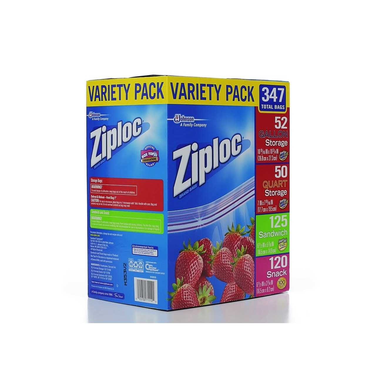 Ziploc Bags Variety