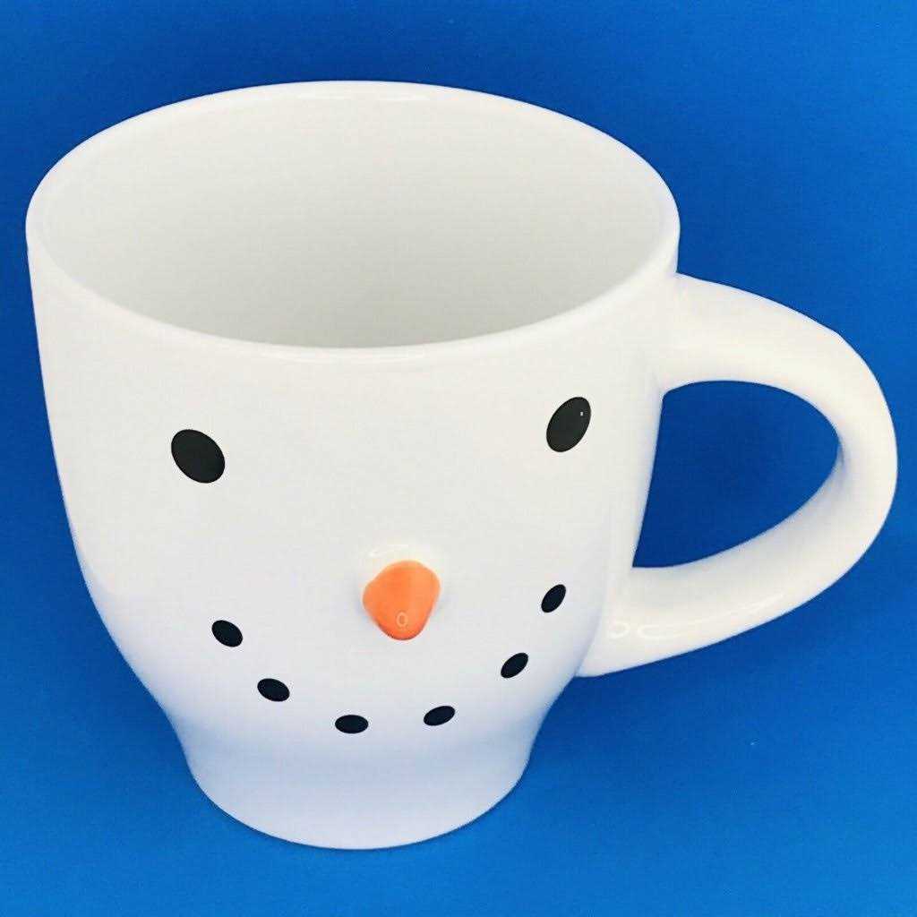 24 Large Stoneware Snowman Mugs, 20-oz | Shop For Christmas at Dollar Tree