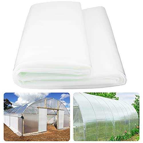 6 mil Greenhouse Plastic Film Sheeting Cover UV Resistant Polyethylene Film