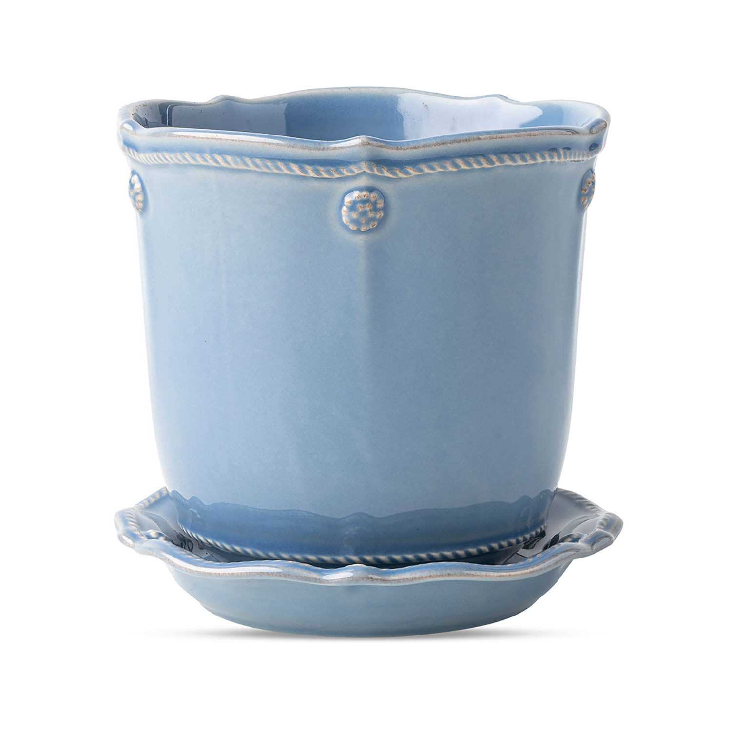 Berry & Thread Planter & Saucer Juliska