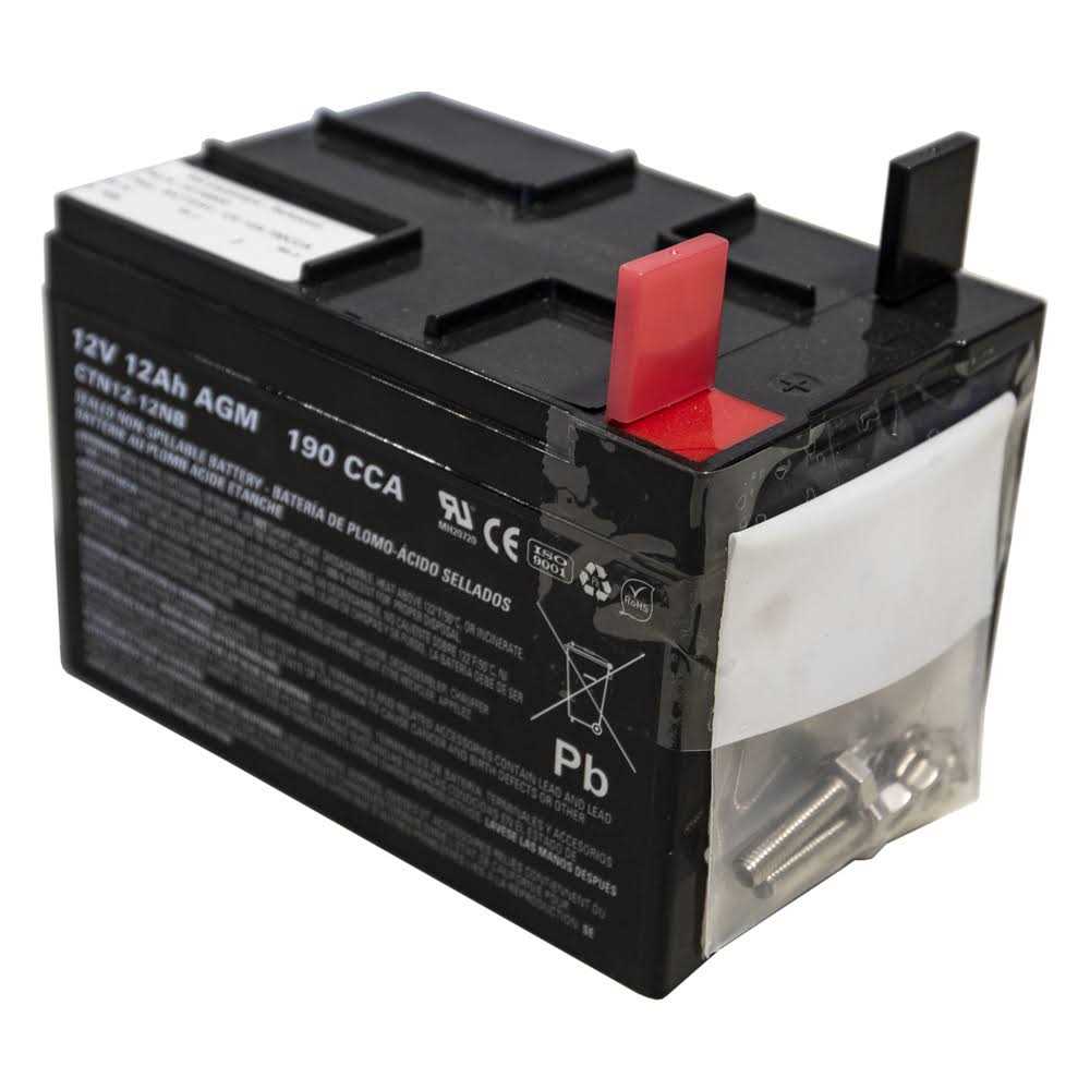 Ariens 04738800 Gravely 12V 12A 190cca Battery OEM Apex Ikon Zoom Pro-Turn Edge