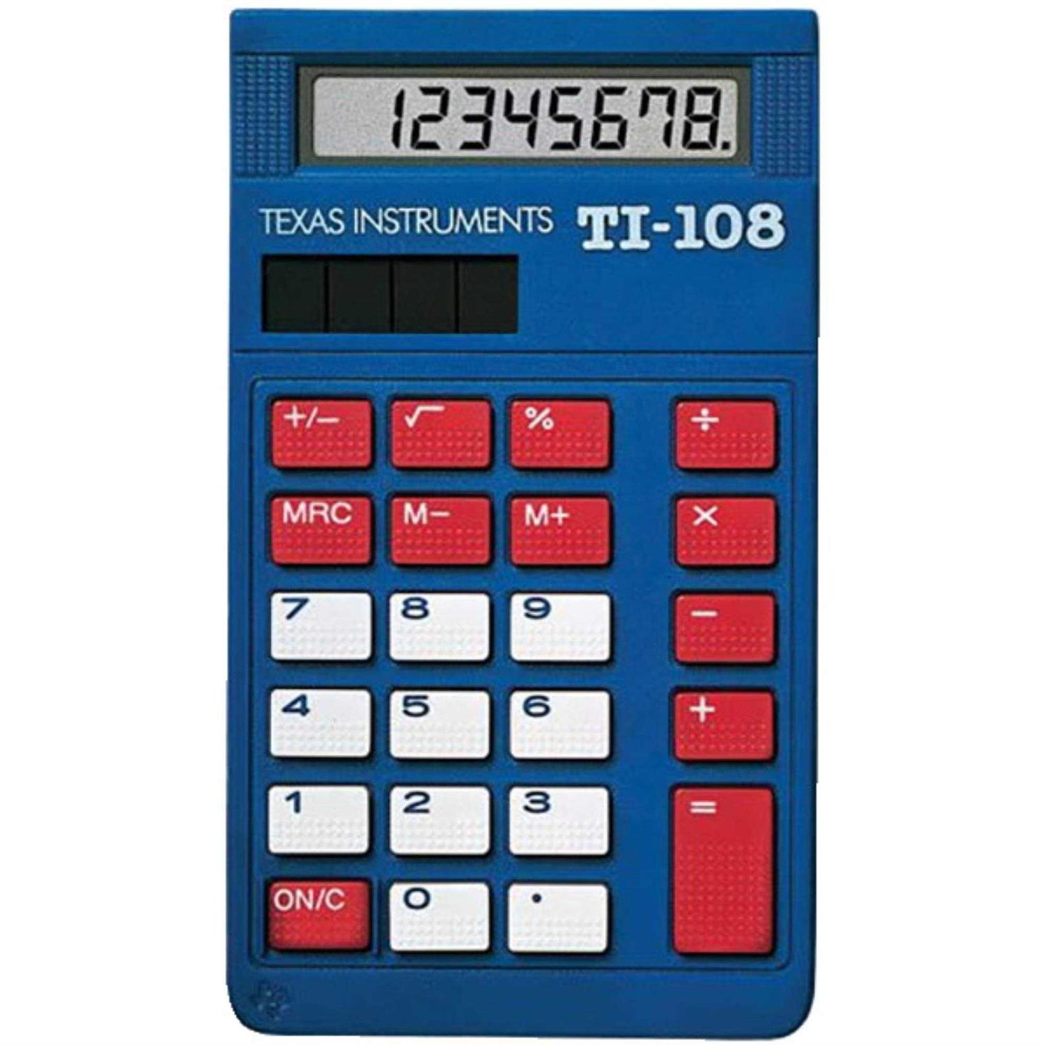TTexas Instruments TI-108 Basic Calculator