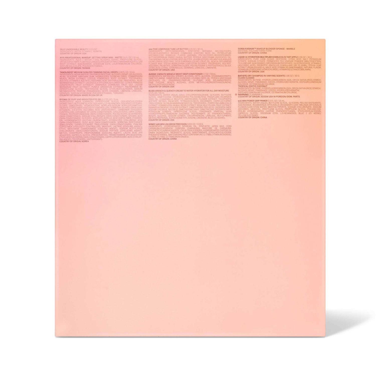 12 Days of Beauty Cosmetic Gift Set