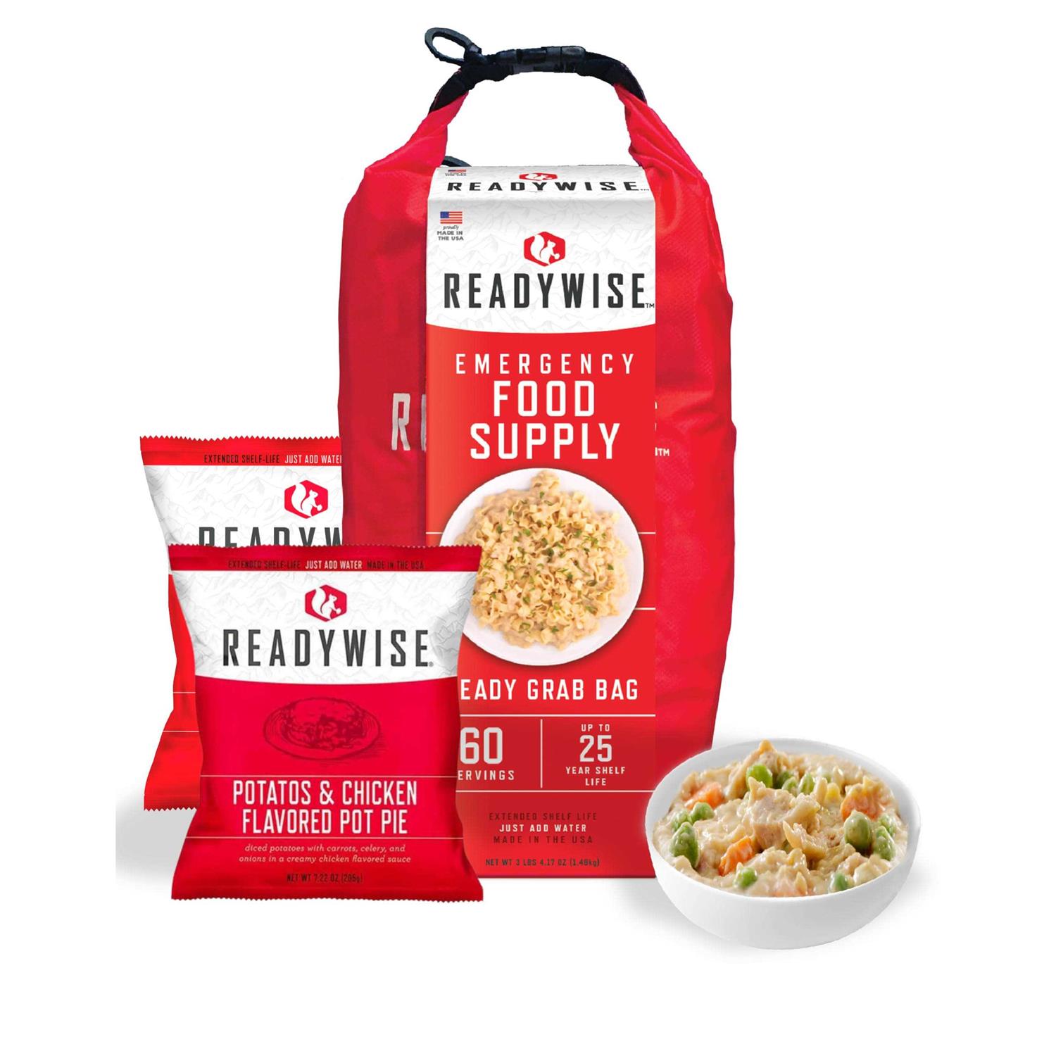 ReadyWise 7 Day Emergency Food Supply Ready Grab Bag