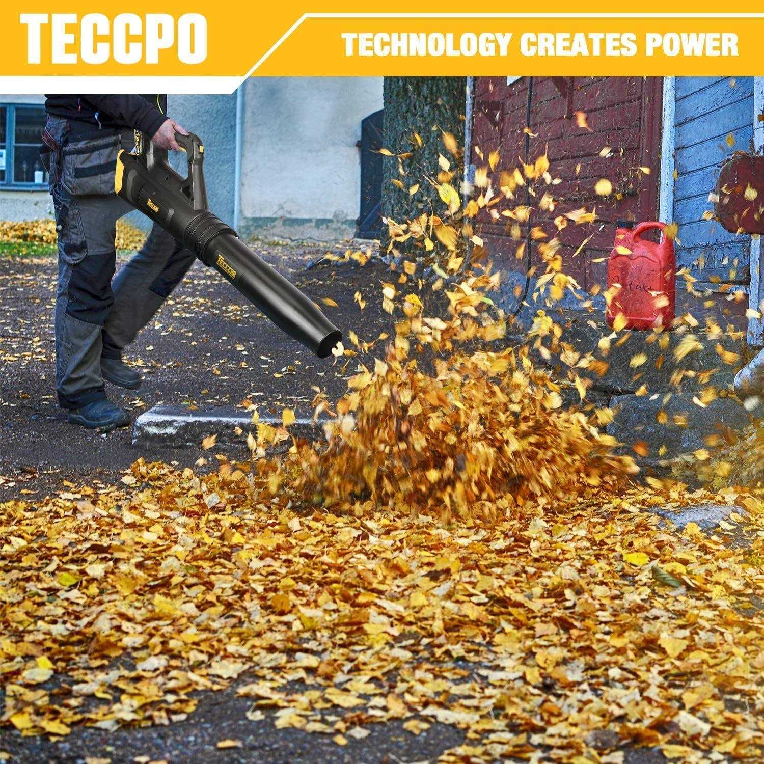TECCPO Cordless Leaf Blower 20V