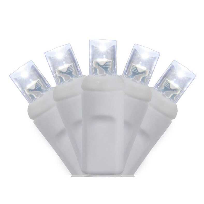 70 5mm Cool White LED Christmas Lights