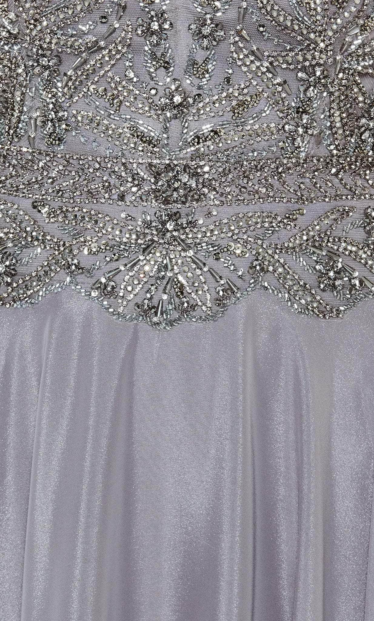 Flowy A-line Embellished Gown