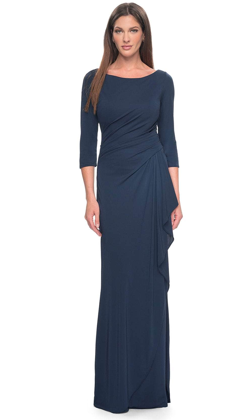 Bateau Sheath Formal Dress