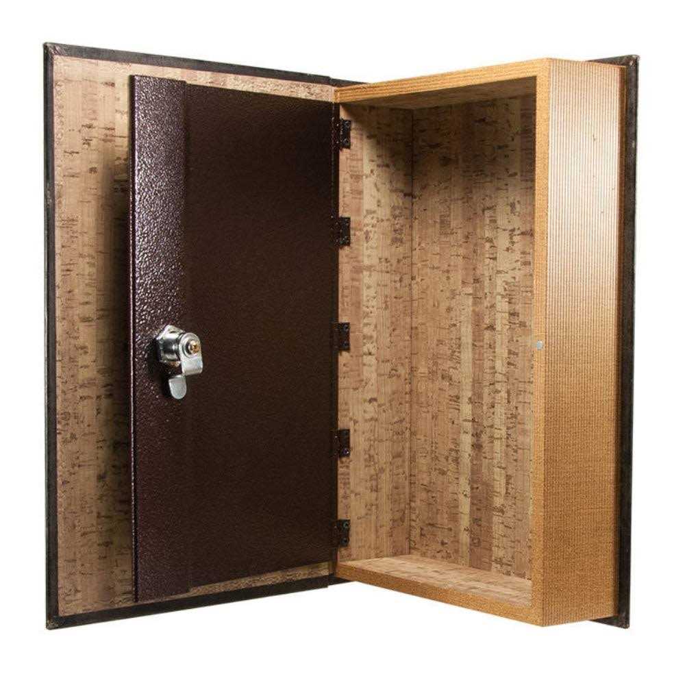 Barska Large Antique Book Safe with Key Lock CB11992