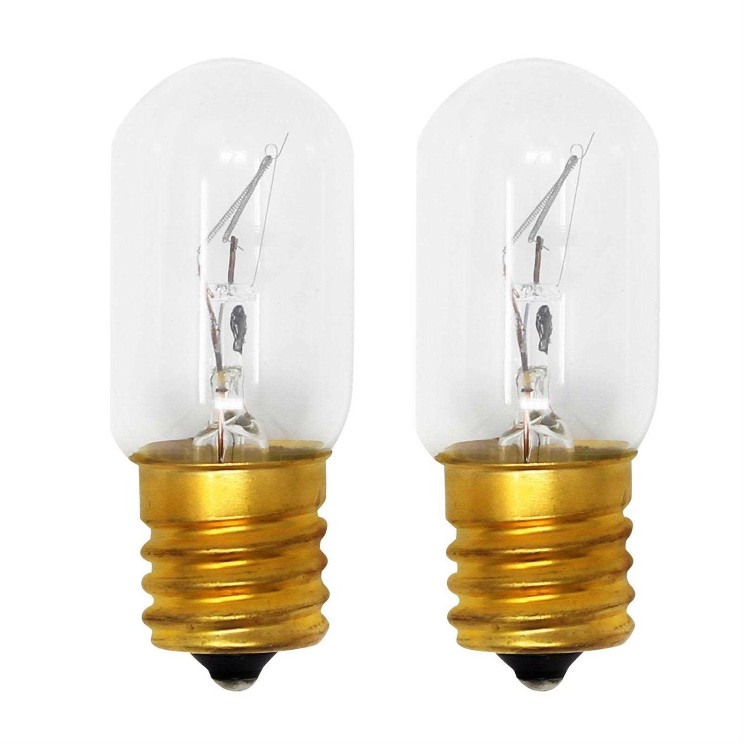 2-pack Replacement Light Bulb for Whirlpool Wmh1162xvb2 Microwave