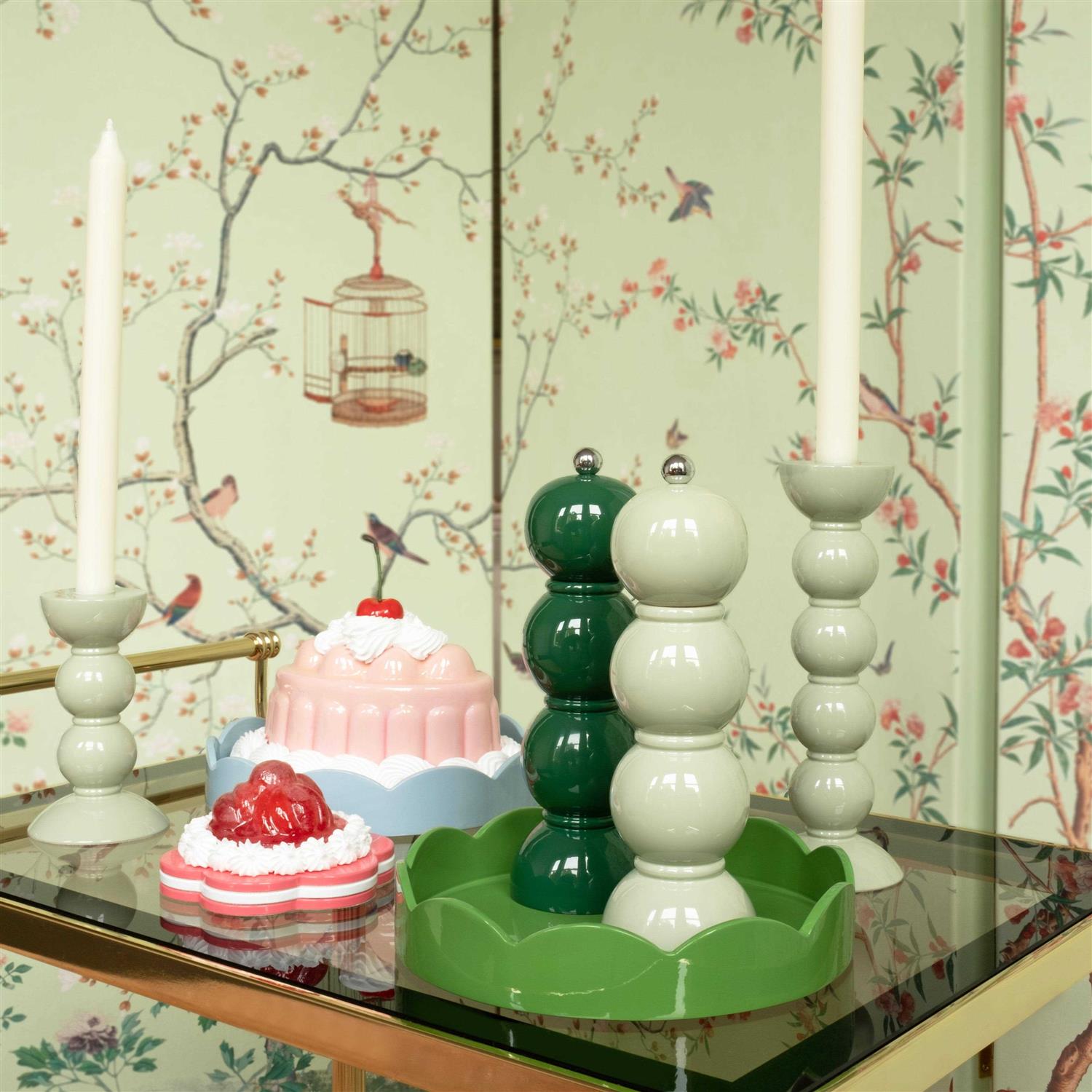 Addison Ross Bobbin Salt or Pepper Mill Grinder Lacquer