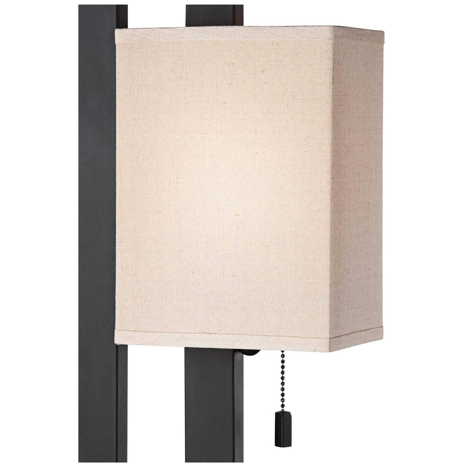Universal Lighting and Decor Floating Square Table Lamp
