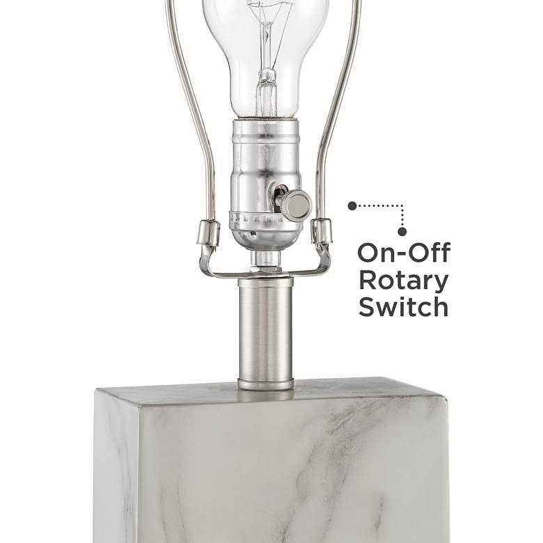 360 Lighting Connie Modern Table Lamps 25 Set of 2 with USB Charging