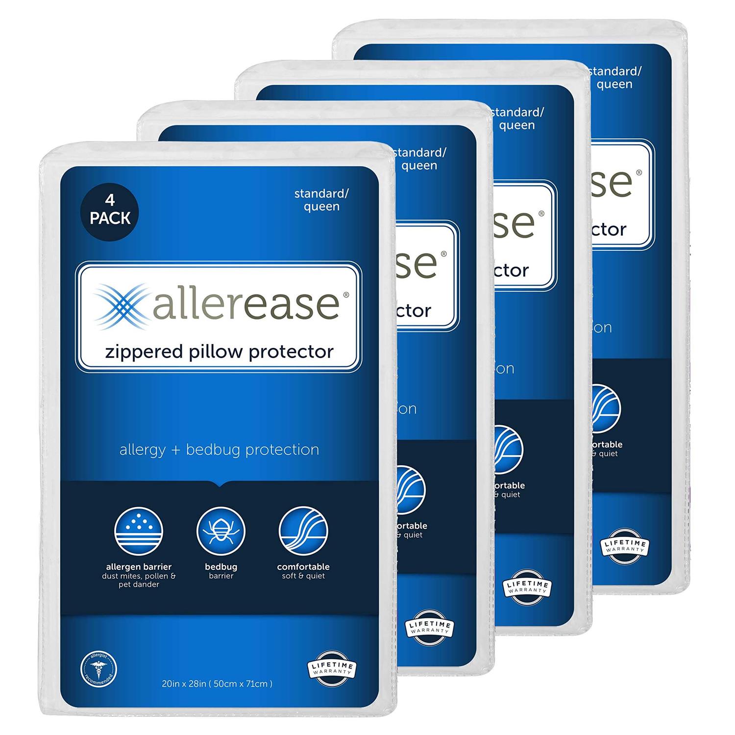 AllerEase Maximum Allergy Pillow Protector