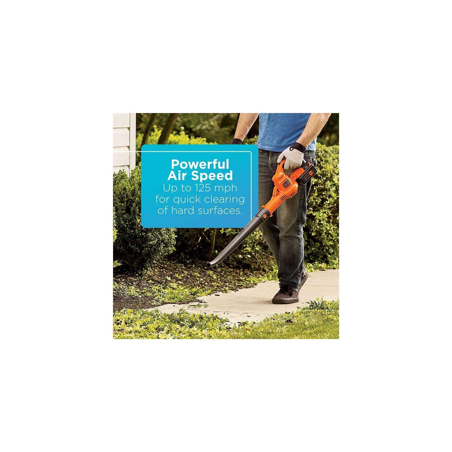 BLACK+DECKER 40V MAX Cordless Sweeper