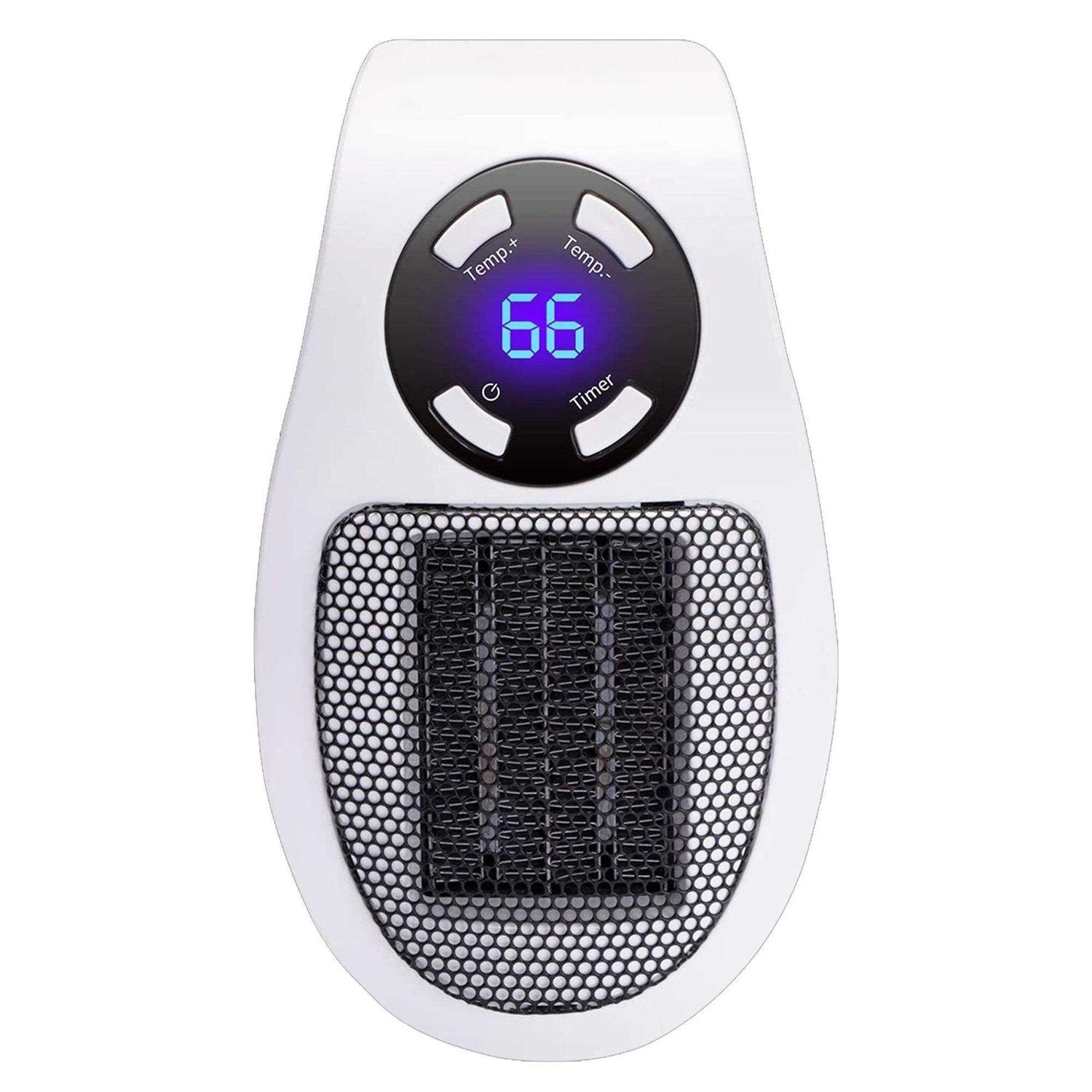 5 Core Programmable Space Heater with Led Display Wall Outlet Electric Heater