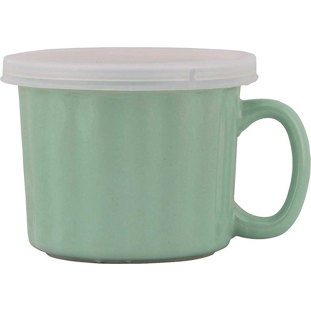 10 Strawberry Street 16oz Set of 4 Soup Mug with Lid