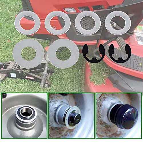 9040H Front Wheel Bushing to Bearing Conversion Kit Compatible with Craftsman