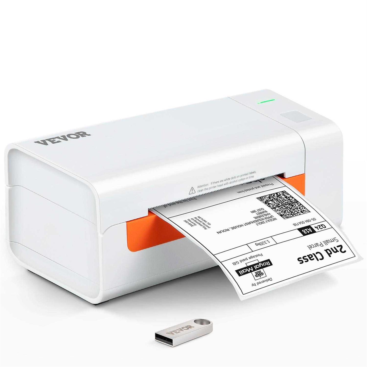 VEVOR Thermal Label Printer Shipping Label Printer for Width of 1.57