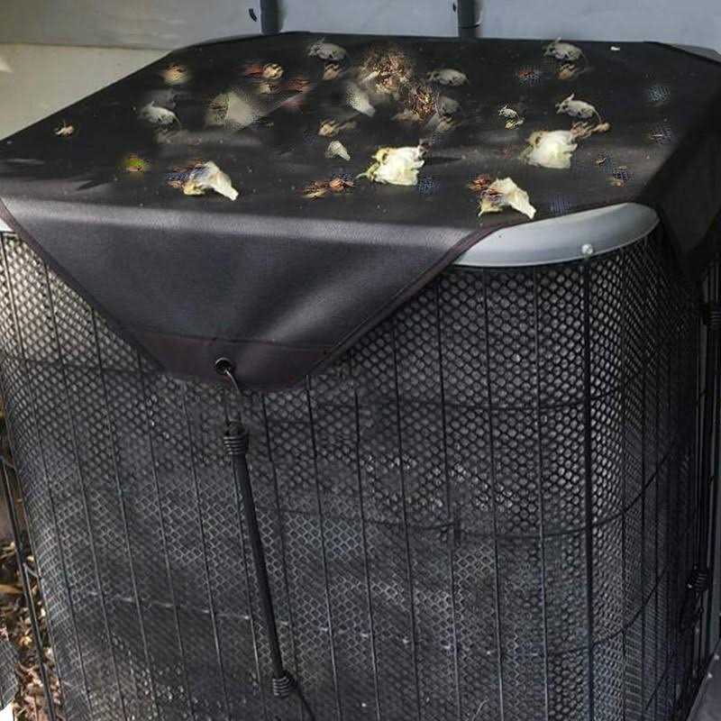 yhslmh Winter Air Conditioner Covers for Outside Units Waterproof Central Cover Sturdy Covers Ac Defender