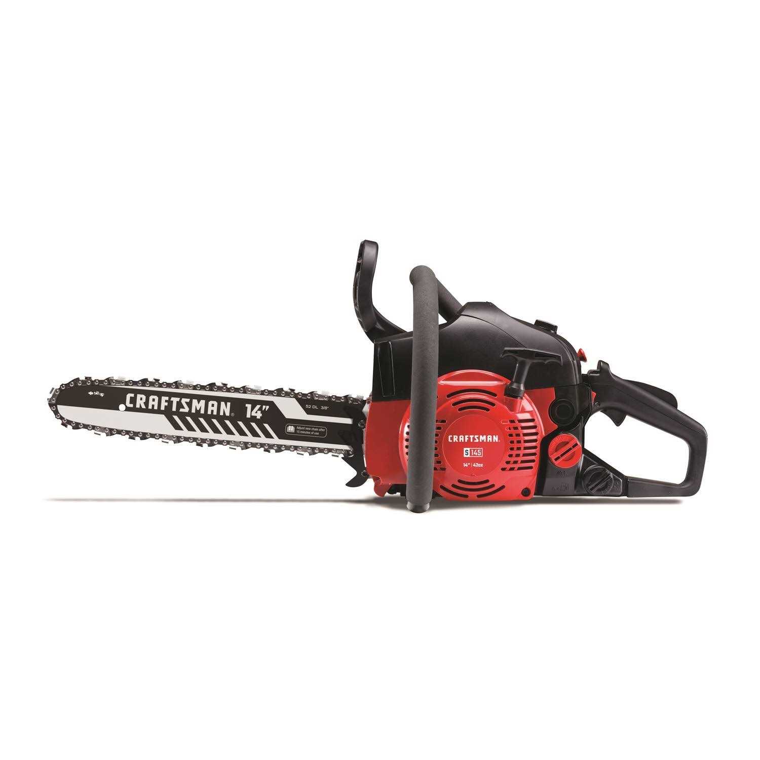 Craftsman S145 42-cc 2-Cycle 14-in Gas Chainsaw