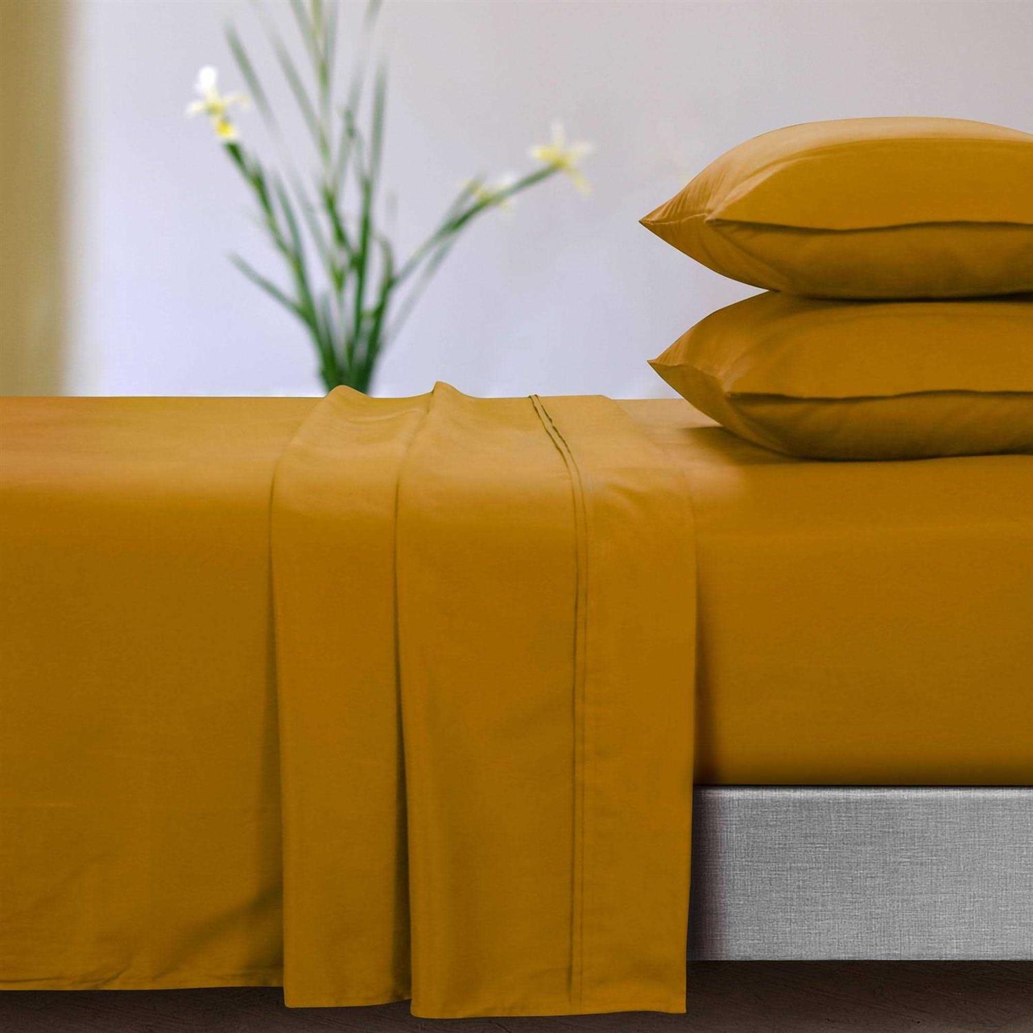 Tribeca Living Super Soft Solid Easy-Care Extra Deep Pocket Sheet Set