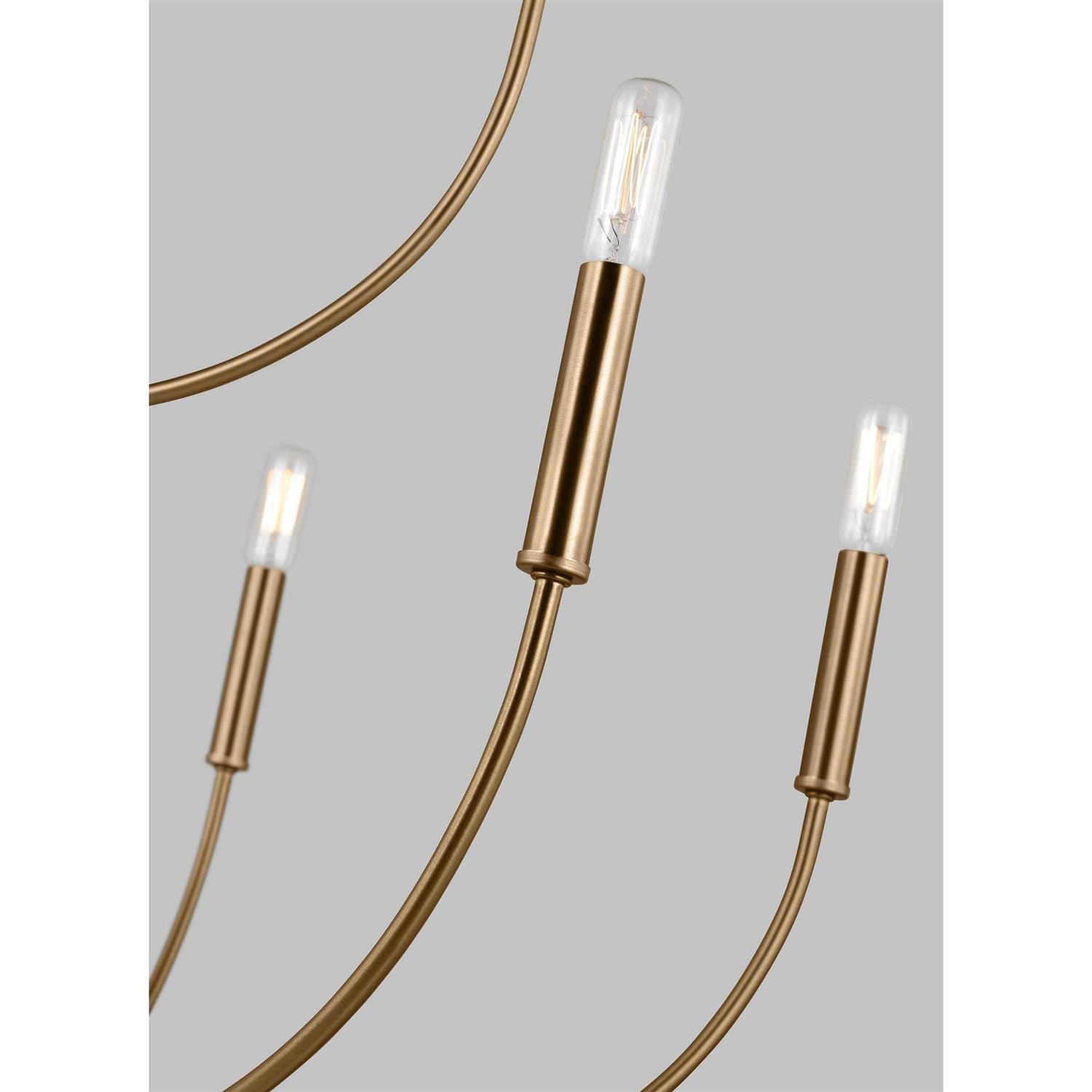 Visual Comfort Studio Greenwich Nine Light Chandelier 3167109