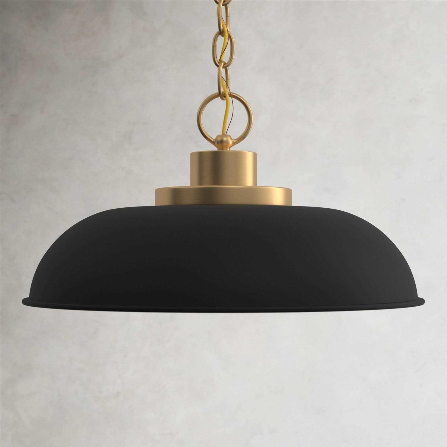 Birch Lane™ Eddy 1 Light Single Dome Pendant Size 8 H x D